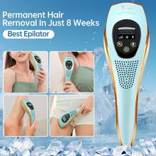 YTWO 2025 Neue Laser-Haarentfernung für Frauen und Männer, Saphir 0,5s Schnellblitzmodus, Aufgerüsteter Schnellblitzmodus, Eiskühlungs-IPL-Gerät für schmerzlose & langanhaltende Haarentfernungsergebnisse, unbegrenzte Blitze, Haarentfernung für Achseln, Beine, Arme, Bikinizone, Automatikblitz für schnelle Ganzkörper-Haarentfernung von Zuhause, dauerhafte Haarentfernung in nur 8 Wochen, 0,6s Schnellblitz, 5 Energiestufen