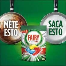 ✅ Entrega 24/72h Fairy Platinum Plus All in One 150 Pastillas Lavavajillas, Pack Ahorro 2x1, en total 150 Capsulas, Limpieza Profunda y Extra Brillo, Fragancia Limon - limon - Ver 5