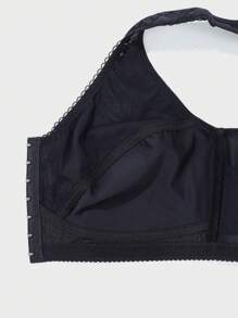 Damen Vorderverschluss BH, dünn, komfortabel, atmungsaktiv, bügellos, Große Größen, Unterwäsche für Lässig Zuhause und Sportbekleidung, verstärkte Rückenabdeckung geht über die Oberbekleidung hinaus