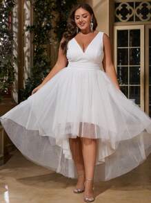 Robe de soirée élégante et élégante avec dentelle et tulle pour femmes. Robe de mariée pour invités, robe de cocktail de longueur mi-mollet, style de ligne A. Tenue de mode pour croisière, remise des diplômes, événement formel