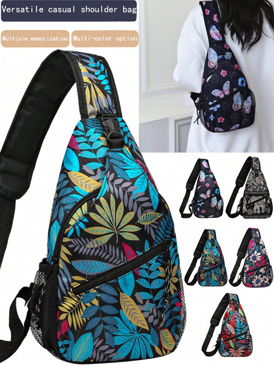 New Outdoor Multi-Layer Fashion Large Capacity Men's Chest Bag - Multicolor - View 1