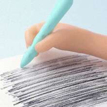 1/3件 齐豪8870特大孔橡皮擦 考试书写专用 无划痕儿童创意橡皮擦（款式随机）