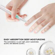 Saviland 天然角质层护理油笔 6 支装，含维生素 E，可夜间修复受损角质层和薄指甲，软化角质层，强韧指甲，保护角质层，滋养指甲，居家美甲沙龙套装 - 彩色 - 查看 5