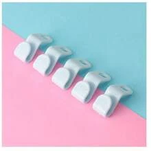 Hanger Connector Stackable Clothes Hook Wardrobe Organizer Space Saver Multi Function Hook Bracket Durable Plastic Joint Accessories Closet Expansion Tool Garment Rack Linker Wardrobe Divider Storage Helper Home Organization Must Have Adjustable Space Design Easy Install No Tools Needed - Multicolor - View 11