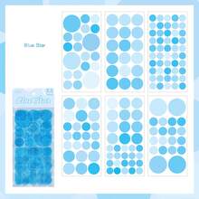 Dot Party Stickers Set, 6pcs-Pack Removable And Self-Adhesive Round Tags In 4 Colors For DIY, Notebook, Dairy And Office School Students - Multicolor - View 15