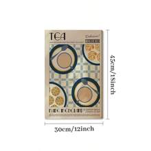 Tea Print Kitchen Poster Kitchen Print Modern Kitchen Decor Retro Poster Pop Art Kitchen Art Exhibit - Multicolor - View 11