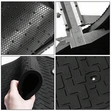 5PCS Floor Mats Custom Fit For 2012-2017 Toyotas' Camry, Latex Rubber All Seasons Weather Interior Carpets Black Cargo Liner By IKON MOTORSPORTS - 黑色 - 查看 4