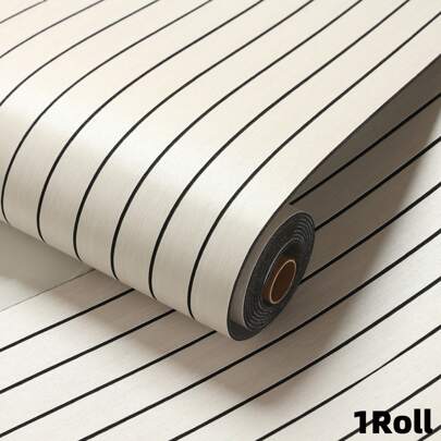 1Rolls Package, 4mm Thick Easy-Apply Peel & Stick 3D Wallpaper Roll, Wood Grain Design - Self-Adhesive SXP For DIY Home Decor, Perfect For Ceilings, Partitions & Curved Surfaces Can Be Used On Walls, Floors Ceilings, Suitable For Living