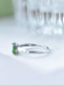 ITSMOS Natural Pink Topaz Rings Genuine Solid S925 Sterling Silver Bands Simple Diamond Dainty Fine Jewelry For Women Gift