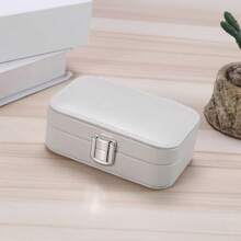 1pc Spacious Portable Jewelry Storage Box Summer For Women Storage Organizer Gift Wedding