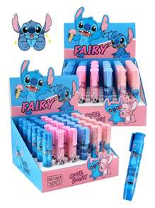 Disney Random Style Disneys Kawaii Stitch Press Eraser Cartoon Cute Stitch&Lilo Stationery Office Supplies Colorful Eraser (Some Parts May Be Random)