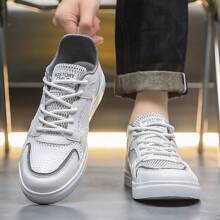 New Breathable Mesh Hollow Out Plus Size Men Shoes, Anti-Odor Cross-Border E-Commerce