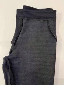 K2b Pants 24h Shipping Black With Back Pocket Riding Thick High Level Fabric IMMEDIATE SHIPPING - Black - View 4