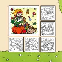 Veggie Girl: Libro da colorare carino con un design rilassante e semplice per rilassarsi, libro da colorare carino e accogliente per alleviare lo stress, perfetto per rilassarsi, passare il tempo o come regalo per amici, coppie e famiglia!, Ritorno a scuola, Forniture scolastiche
