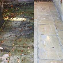 Monty Miracle Patio And Outdoor Cleaner - 5 Litre Bottle Outdoor Organic Growth Remover. Eliminate Algae And Black Spot On Your Driveway, Patio, Roof, Garden Shed, Fences, Decking With Our Fastest Cleaner On The Market. Patented Formula. - 1 - View 2