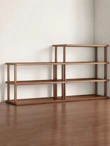 1 pieza Estantería organizadora de escritorio, estante de almacenamiento multinivel para la estación de trabajo de oficina, escritorio del hogar, portavasos, zapatero, multifuncional - Multicolor - Ver 8