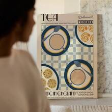 Tea Print Kitchen Poster Kitchen Print Modern Kitchen Decor Retro Poster Pop Art Kitchen Art Exhibit - Multicolor - View 6