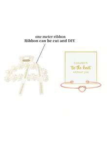 12 món quà cầu hôn phù dâu, kẹp tóc ngọc trai & vòng tay thắt nút phù dâu, quà tặng tiệc độc thân, phụ kiện tóc cho tiệc cưới dành cho phụ nữ - Nhiều màu - Xem 14