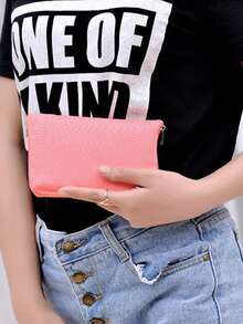 1pc Foldable Reusable Waterproof Travel Bag, Portable Lightweight Tote Bag, Large Capacity Durable Handbag, Suitable For Travel, Gym, Grocery Shopping, Picnic, Camping, Outdoor Adventure, Great Gift For Women, Shopping, Household - Multicolor - View 5