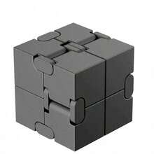 便携式迷你指尖魔方新版指尖玩具 - 金属无限魔方 Prime 用于缓解压力和焦虑/注意力缺陷多动症 超耐用感官礼物 适合成人和青少年的圣诞节和生日礼物 - 彩色 - 查看 8