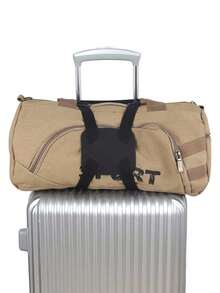 Suitcase Multifunctional Luggage Packing Straps Plus Luggage Tag, Anti-Fall Elastic Elastic Rope, Luggage Bag Fixing Strap, Stylish And Simple Thickened Pu Li Brand Luggage Anti-Lost Lightweight Checked Luggage Tag Solid Color Luggage Tag, Suitcase Reinforcement Strap, Luggage Strap Luggage Strap Suitcase Elastic Strap, Travel Accessories For Traveling Abroad - Multicolor - View 10