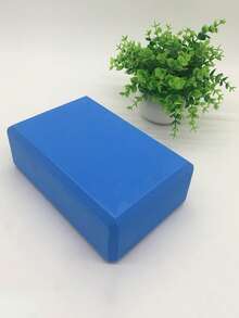 1pc High Density Yoga/Pilates Brick, Adult Exercise Dance Fitness Massage Yoga Block - Multicolor - View 13