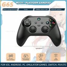 无线游戏手柄 1000Hz Hall 摇杆 适用于 Switch/PC/IOS/Android 游戏控制器 适用于 支持六轴陀螺仪涡轮 - 多色 - 查看 12