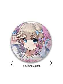 有趣的徽章胸针、女士别针、翻领别针、包袋吊坠、服装配饰，送给朋友、家人、老师和同学的有趣礼物 - 彩色 - 查看 6