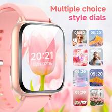 SIMSONLAB 2025新款男女通用智能手表，TFT高分辨率屏幕，多种运动模式，计步器，运动追踪，音乐控制，相机控制，简约设计，支持多语言