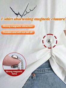 Pinzas metálicas sin costuras y antideslizantes para doblar los bajos de los pantalones y los sombreros tipo cubo - Fáciles de instalar, ajuste , disponibles en una variedad de colores, clips para fijar el bajo de los pantalones, hebillas para dobladillos, ajustadores de dobladillo de pantalón, accesorio para acortar el bajo de las camisetas, con succión magnética, hebillas sin coser