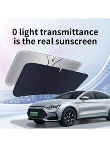 1 pièce Pare-soleil de pare-brise de voiture, pare-soleil intérieur pour protéger contre l'éblouissement et la chaleur, accessoire essentiel pour le stationnement, cadeau idéal