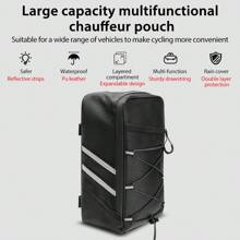 NEWBOLER Bicycle Rear Seat Bag MTB Bike Rack Bag Trunk Pannier Cycling Large Capacity Waterproof Travel Bag With Rain Cover