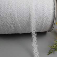 10 Yards 15mm Lace Ribbon Trim Handicrafts Embroidered Net Lace Fabric DIY Sewing Garment Accessories Christmas Decoration