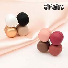 1 Paar/4 Paar Premium unsichtbare Perlenbrosche mit Magnetverschluss für Frauen - magnetischer Sommerkragen-Rutschfester Verschlusspin zum Befestigen von Kleidung und Outfit-Verbesserung