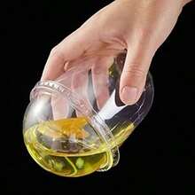 100Pcs Plastic Dessert Cups With Dome Lids (No Hole) And Sporks, 8oz/12oz/16oz Clear Disposable Yogurt Parfait Cups, No Leaking Individual Party Snack Cups For Cake, Mousse, Milkshake, Yogurt, Ice Cream, Fruits - 透明 - 查看 6