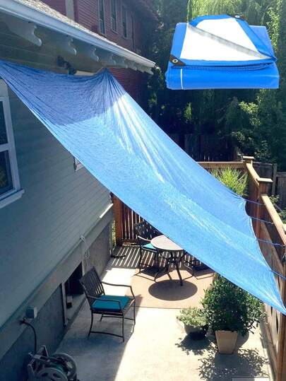 Lona Polietileno 3x4 y 3x3 Reforzada Impermeable Protección Uv, Lona Reforzada