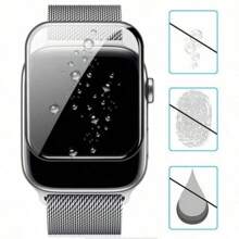 3 Pieces Screen Protector Film Compatible With Apple Watch Ultra 2 49mm 10 9 8 7 6 5 4 3 2 1 HD 49MM 46MM 40MM 41MM 42MM 45MM 44MM 38MM Screen Glass Protector Soft Shell