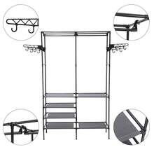 OYAJIA Clothes Drying Racks - Black - View 8