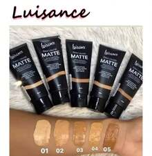 Kit C/3 Matte Liquid Foundation Luisance L5001 5 Colors - 3 Uni Color 04 Hides Small Imperfections - View 3