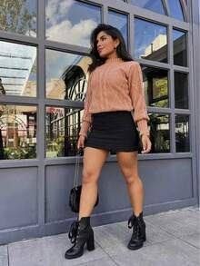 Women Sweaters - Beige - View 5