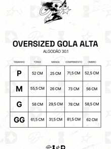 Kit 2 Camisetas DMUNIZ Oversized Streetwear Gola Alta Básica Dia dos Pais