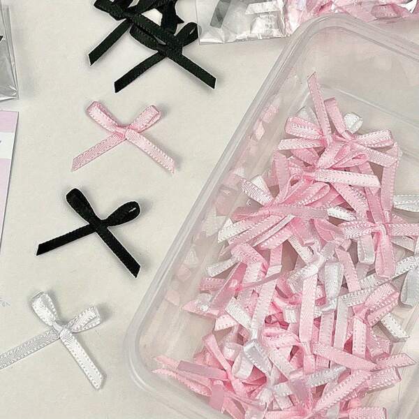 50pcs DIY Small Bow Jewelry Accessory Material Package Clothing Accessories