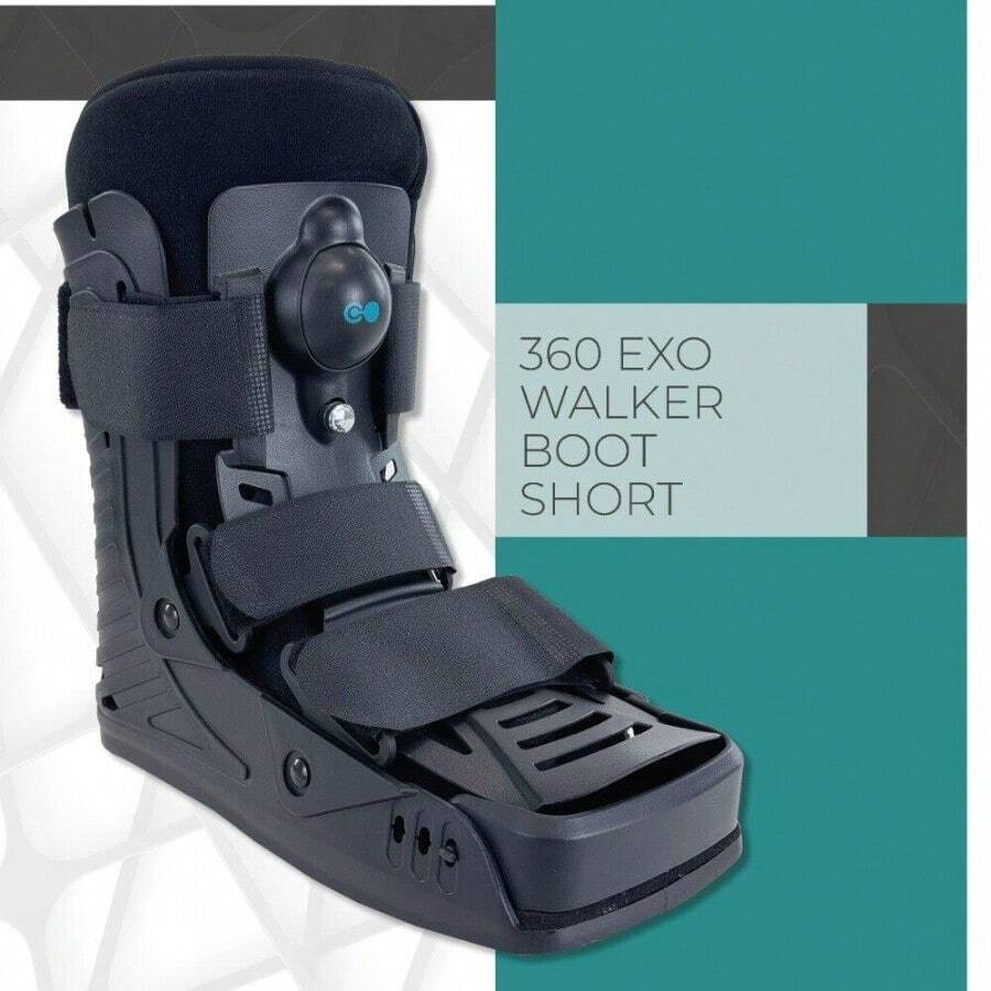Exo Walker Boot Medical Foot Boot For Fracture PostOp Andamp; Air Cushion Support - as pic - View 1