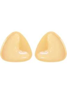 1 paio di cuscinetti adesivi biadesivi per reggiseno, sollevamento e imbottitura invisibile per il seno delle donne, reggiseno in silicone idrorepellente ultra-lifting per sport, costumi da bagno e abiti