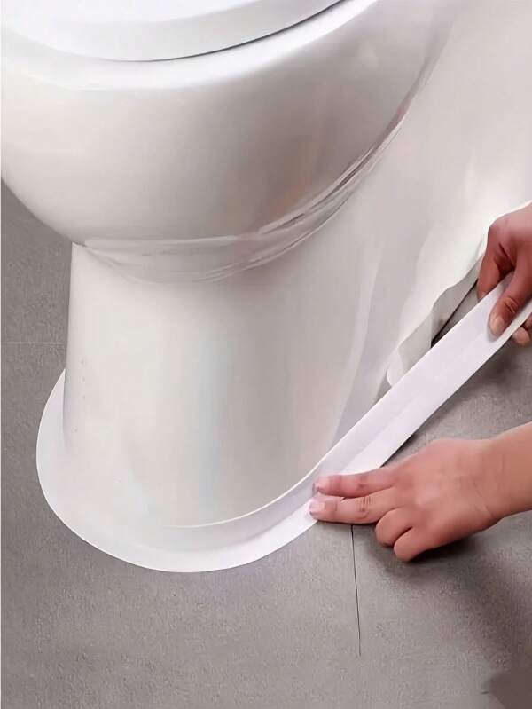 1 Roll Waterproof And Mold-Proof Bathroom Sealing Strip (3.2M), Caulk Tape, Furniture Sticker, Self-Adhesive Sealing Tape, Suitable For Kitchen And Bathroom, Waterproof Tape To Prevent Dampness, Decorative Sink Countertop Sticker, Applicable For Workshop, Kitchen, Bathroom, Home, Random Color And Style Room Decor Home Decor Wall Decor Bathroom Decor Bedroom Decor Room Decoration Stuff Living Room Decor House Decor Home Decor Living Room Wall Art Wall Paper Stickers