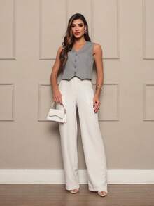 Women Tops - Xám - Xem 2