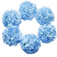 5/10pcs Artificial Hydrangea Artificial Flower Heads With Stems,Fake Hydrangea Flowers, Table Arrangement Decoration Flower,Champagne Fake Flower For Home Office Party Wedding, Fake Plants, Spring Decor, Room, Desk, Garden Decor, Room Decoration Stuff, Valentine's Day, Gift Gifts Birthday Graduation