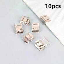 2/4/5/6/10/12/15/20/25/30/35/50 Stück unsichtbare Hosenbeinverkürzungsclips, verhindern Schleifen der Hose, näh-freie versteckte Beinverschlussvorrichtung, verhindern Schleifen des Hosensaums