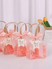 Exquisite Transparent Gift Bag, Beauty Salon Souvenir Gift Bag