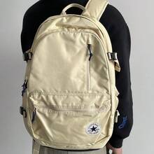 匡威男女通用背包，2026新款运动休闲户外旅行通勤基本款简约日用背包，学生书包 10021138-A11 - 黃色 - 查看 5